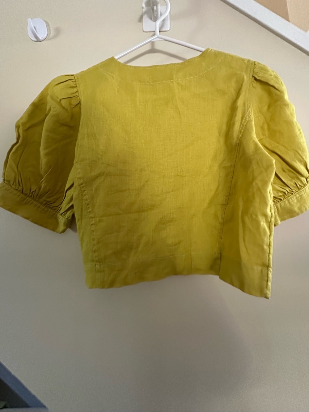 Wilfre Le fou Alban Cropped Blouse - Picture 5 of 6